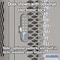 Salsbury Industries 4 Tier Vented Locker, 36"Wx66"Hx15"D, 12 Door, Gray, Unassembled 74355GY-U - alternate 4